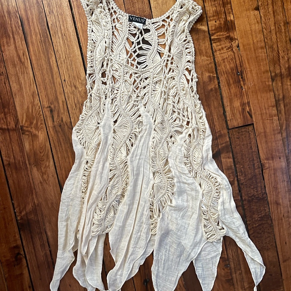 Venus crochet sleeveless top
